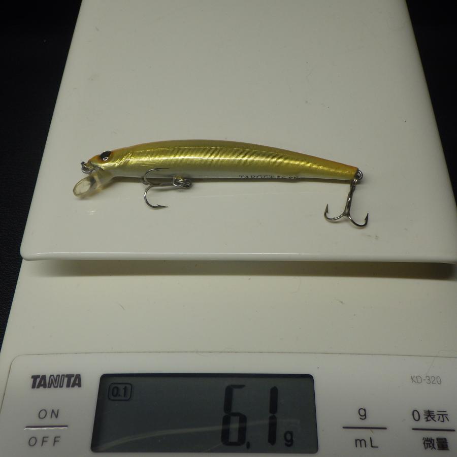 新品タグ付き イタリアチームモデル ミドラー ダイリツ ターゲットミノー 86SP 約6.1g ※中古在庫品(17L0406