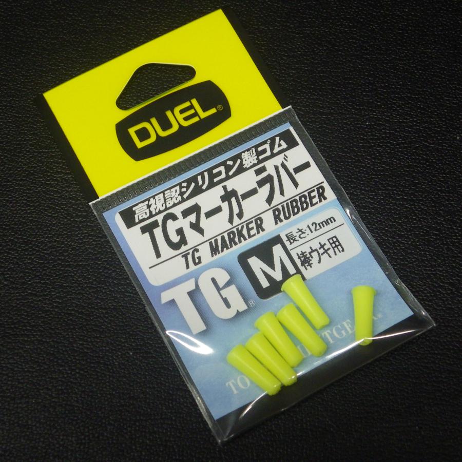 DUEL（デュエル） DUEL TGマーカーラバー M 12mm 棒ウキ用 6個入 日本