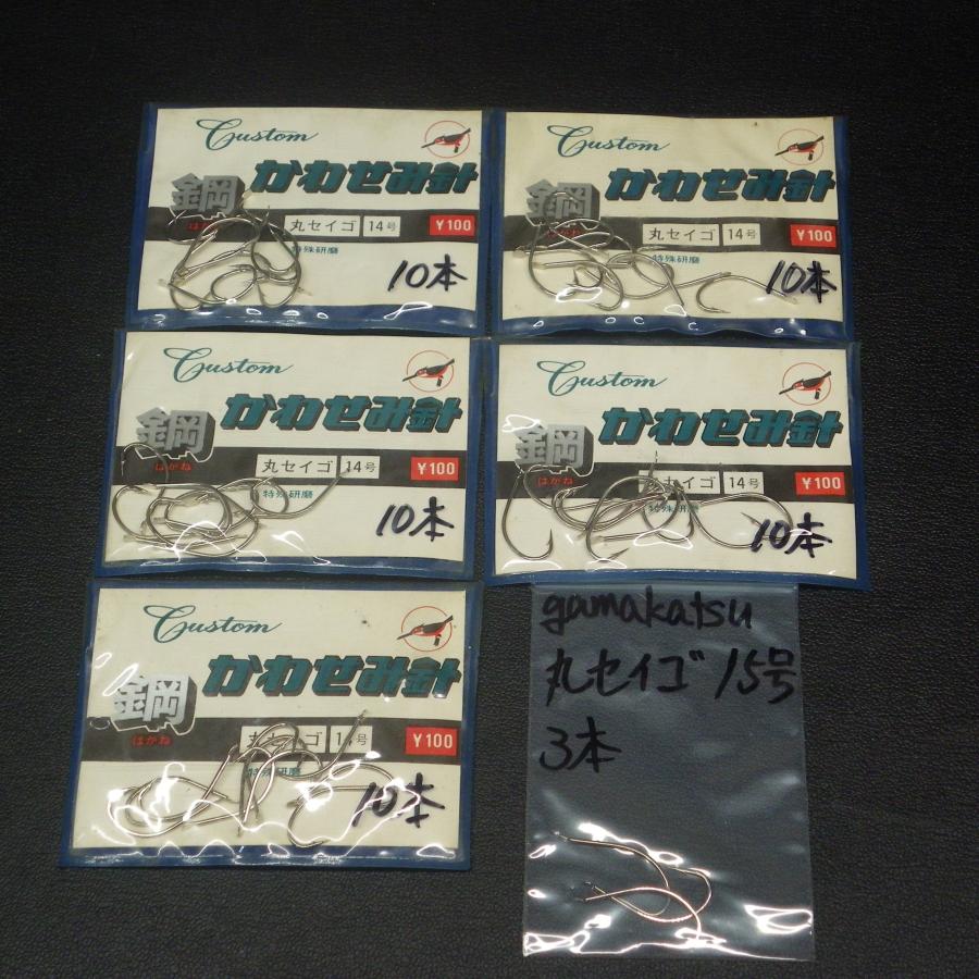 Gamakatsu（がまかつ） かわせみ針 丸セイゴ 14号/gamakatsu 丸せいご