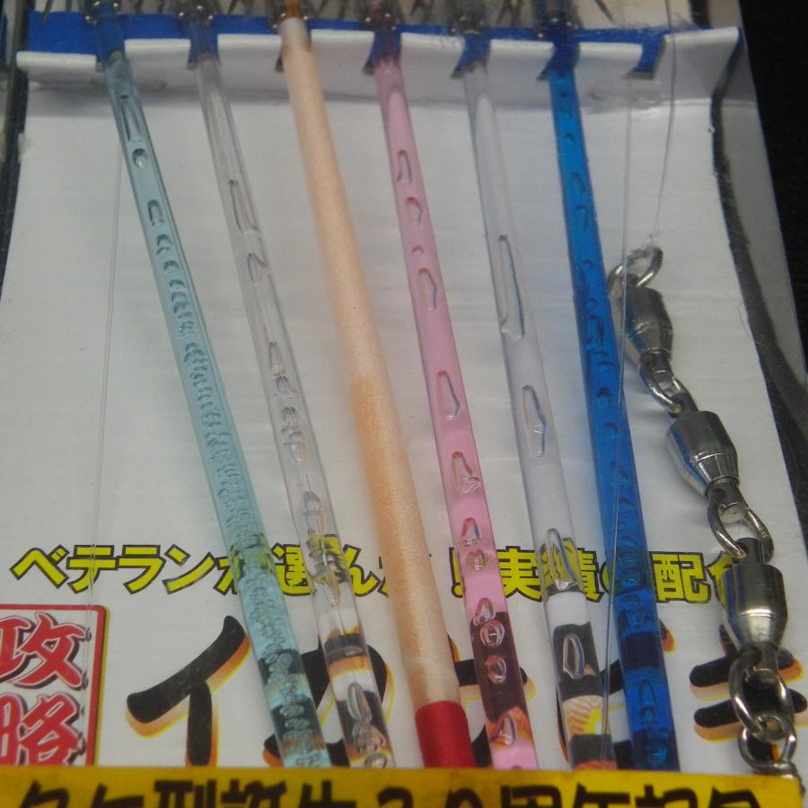 Misaki タケ型イカサビキ ブランコ仕掛 イカ角14cm ハリス5号 幹