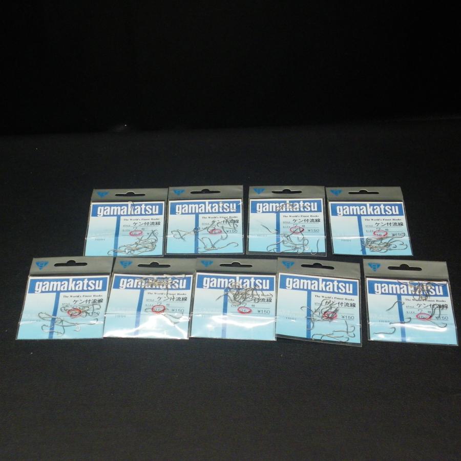 Gamakatsu（がまかつ） ケン付流線 7号 16本入 9点セット ※折れ目有