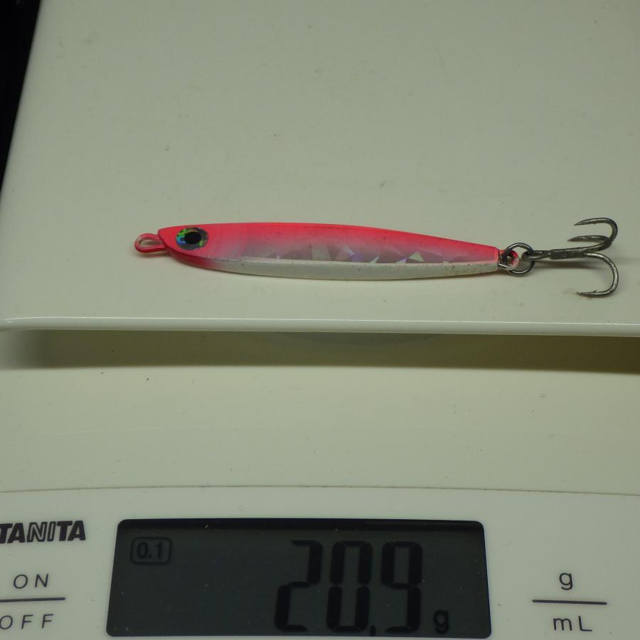ザウルス ヒラジグラ 20g ブルーピンク系/ピンク系 ※中古在庫品