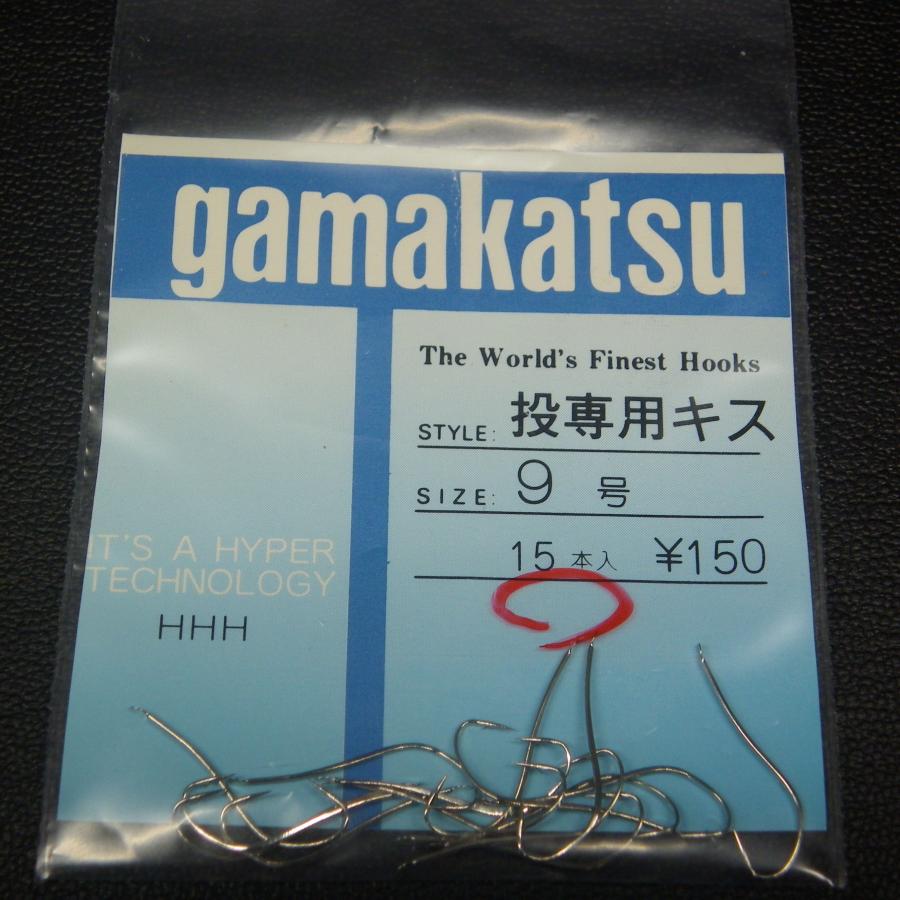 Gamakatsu（がまかつ） 投専用キス ケン付流線 9号 4枚(合計106本