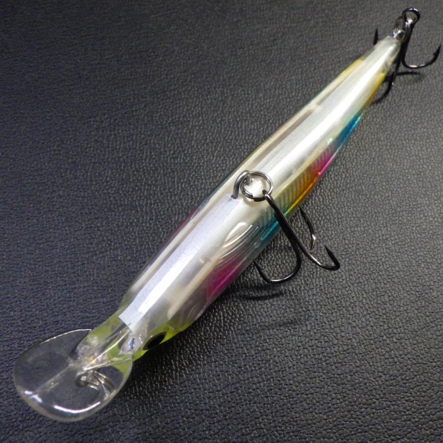 キャンドゥ フローティングミノー 約12/13g マルチカラー/パープル系 2