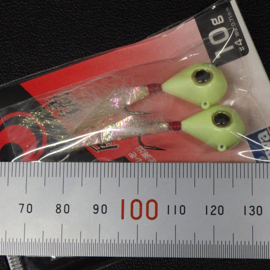 DAIWA（ダイワ） 月下美人 月ノ鏑 フェザージグ 10g #4 グローWW 2個入