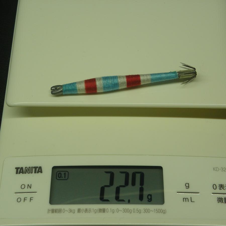 鉛スッテ イカ仕掛け 6号（約22.7g） 5本セット ※未使用※在庫品