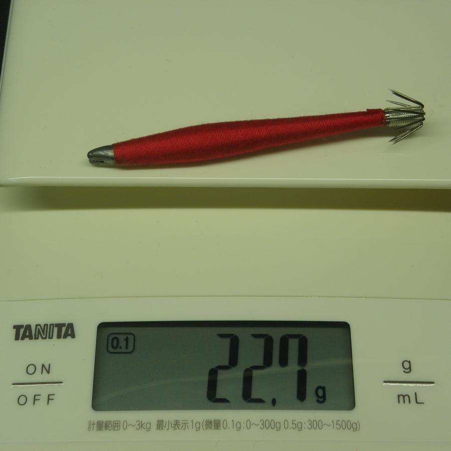 鉛スッテ イカ仕掛け 6号（約22.7g） 5本セット ※未使用※在庫品