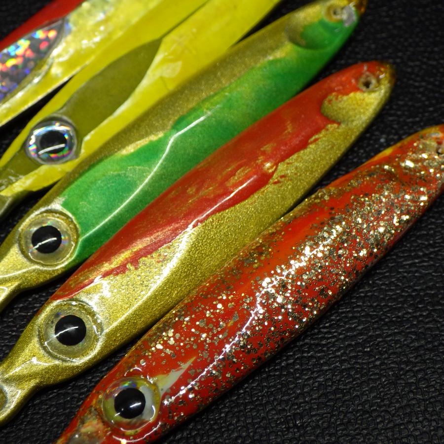ダイワ、シマノなどタングステンSLJ5個セット SoaRe シマノ ソアレ TGエース 30g タングステン 5個セット ※自作塗装