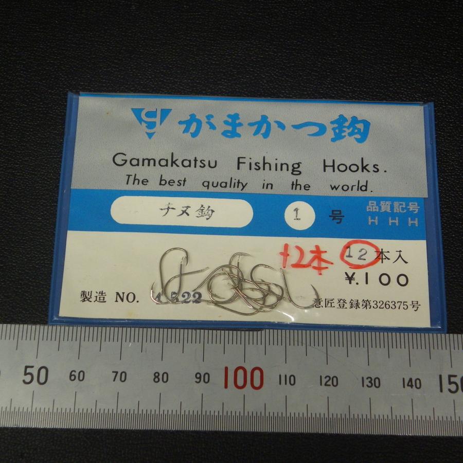Gamakatsu（がまかつ） チヌ 小チヌ専用 鈎1/3号 5枚(合計54本入り