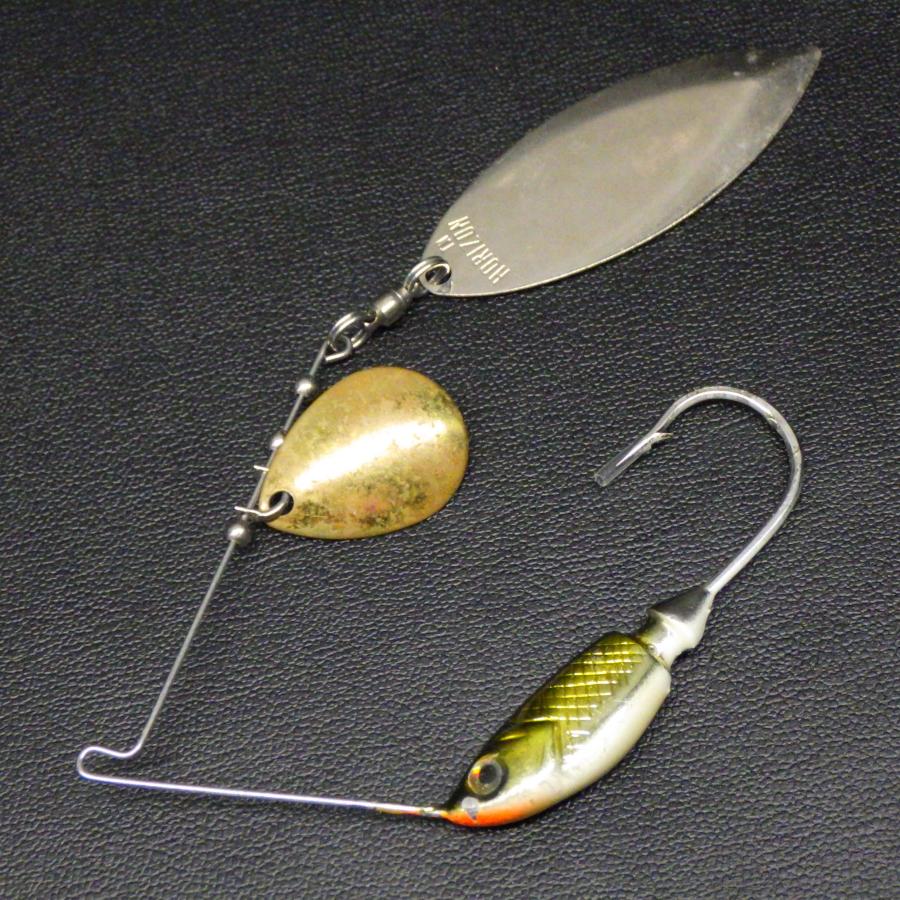 ホライゾン スピナーベイト 約22g ブラックゴールド系 ※スカート無し