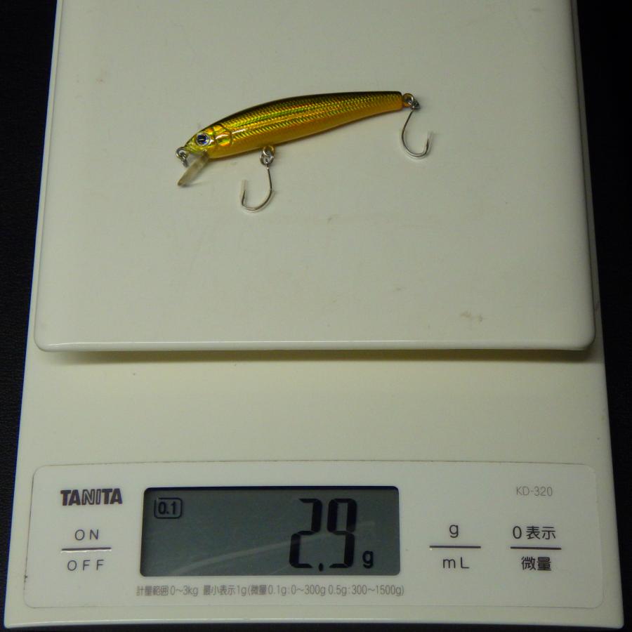 マスマスターズ MMミノー 58F 2.9g ルアー ミノー ※中古美品※在庫品
