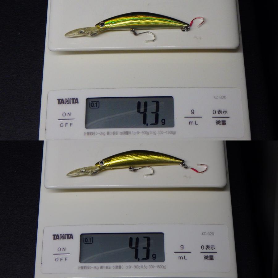 DUEL（デュエル） アイルミノー 70mm 4.3g 2個セット ルアー ミノー