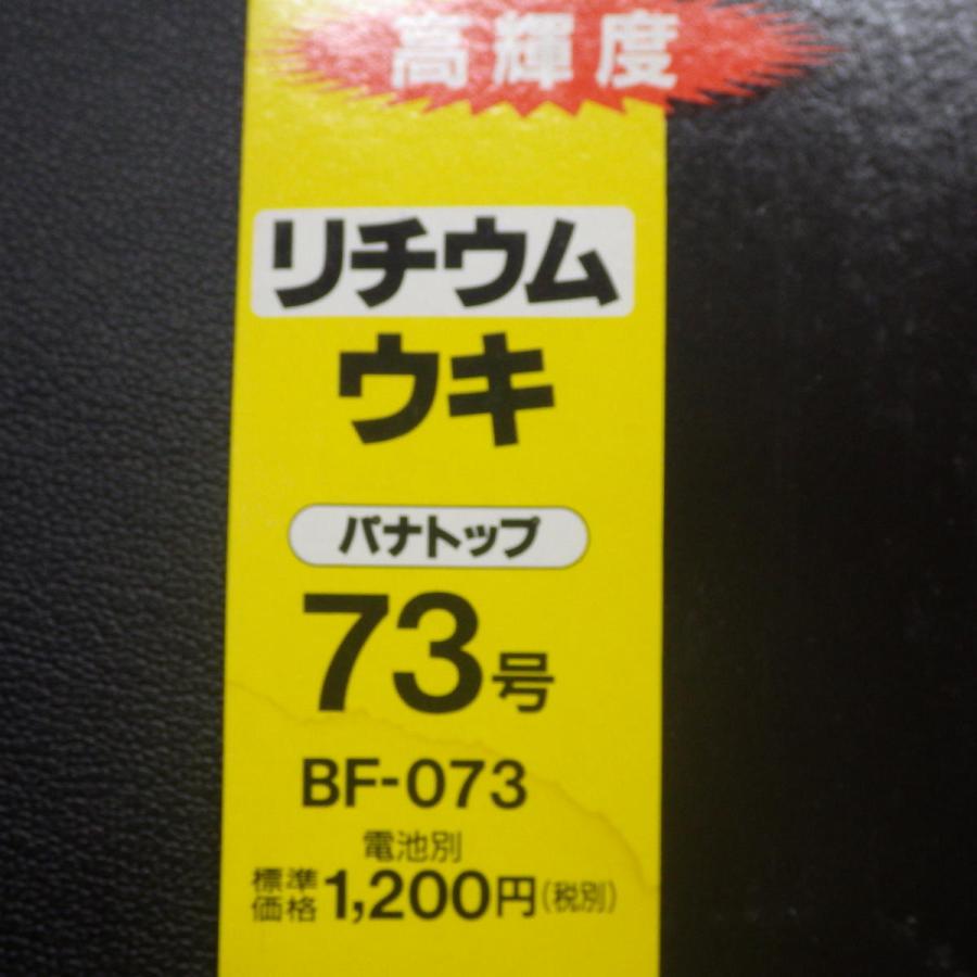 National 高程度 リチウムウキ パナトップ73号 BF-073 中通しタイプLED2個使用 適合オモリ特大 ※美品 (2k0106) ※クリックポスト10｜dendo1031｜06