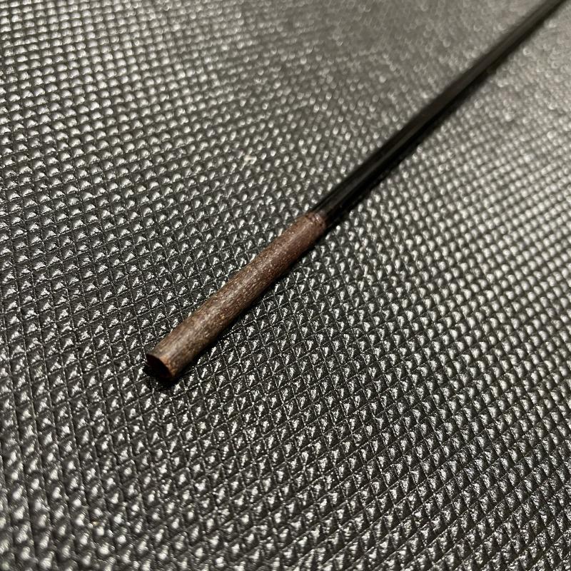 グラス穂先 替え穂先 チューブラー 80cm 先径1.3mmx元径4.0mm 自重2g リリアン付き (2v0106)|dendo1031|02
