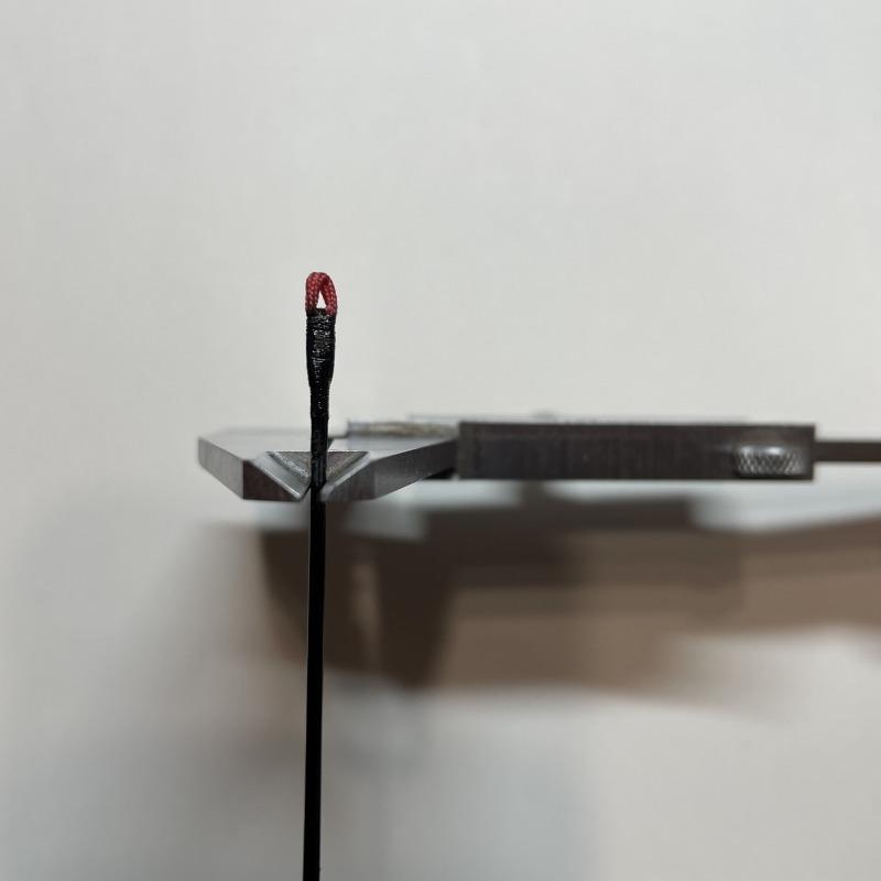 グラス穂先 替え穂先 チューブラー 80cm 先径1.3mmx元径4.0mm 自重2g リリアン付き (2v0106)|dendo1031|05
