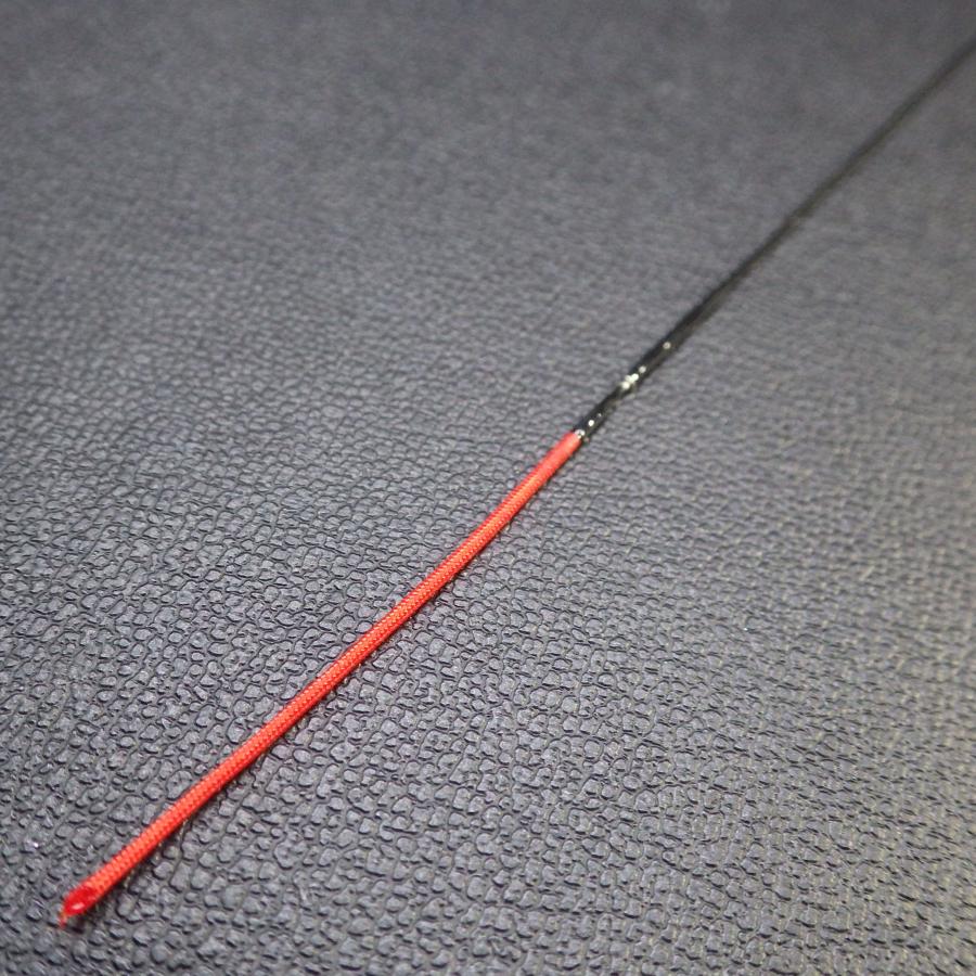 カーボン替え穂先 回転トップ付 約40cm 重さ約0.5g 太さ先部分0.5mm 元