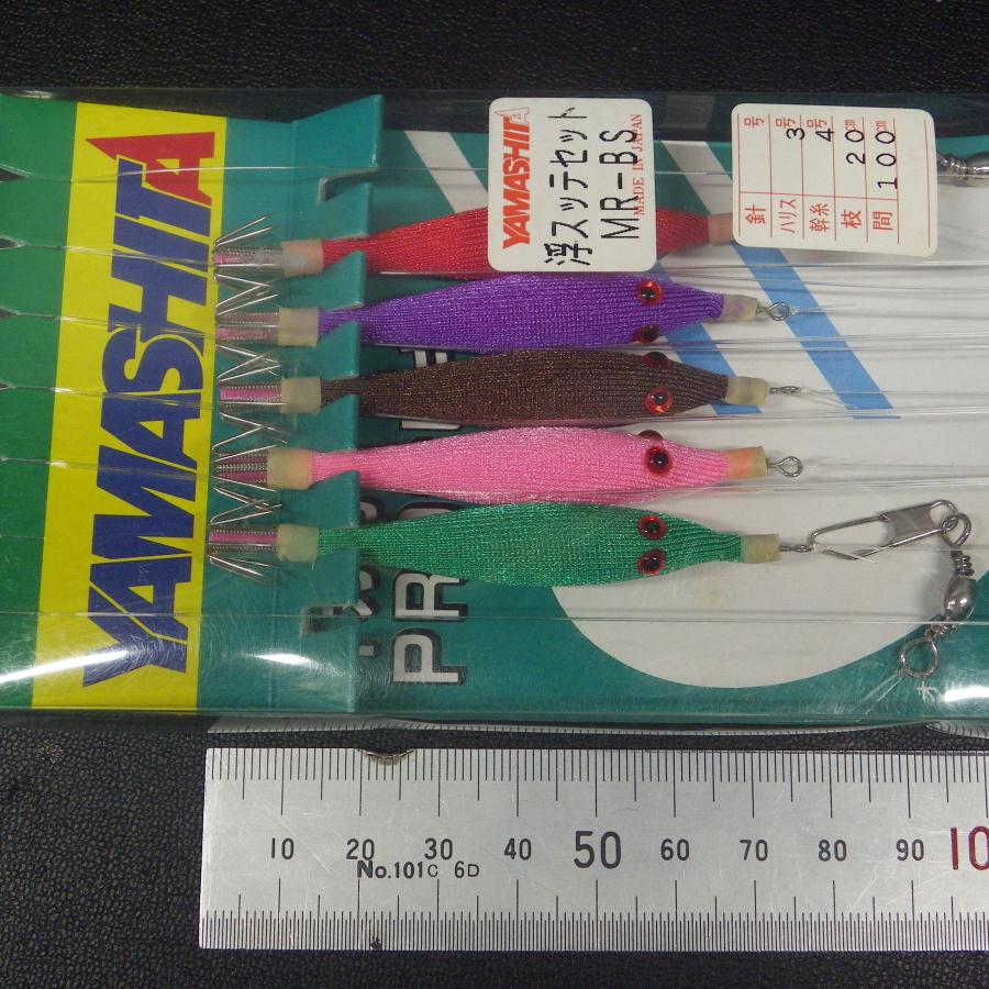 YAMASHITA（ヤマシタ） 浮スッテセット MR-BS/B ハリス3号 5本ブランコ