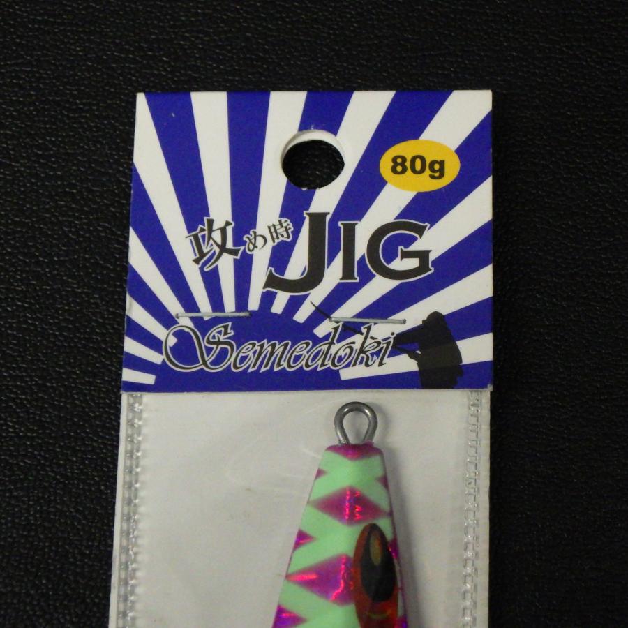 Semedoki 攻め時JIG 攻め時ジグ S&D80g ピンク 夜光 ※未使用在庫品