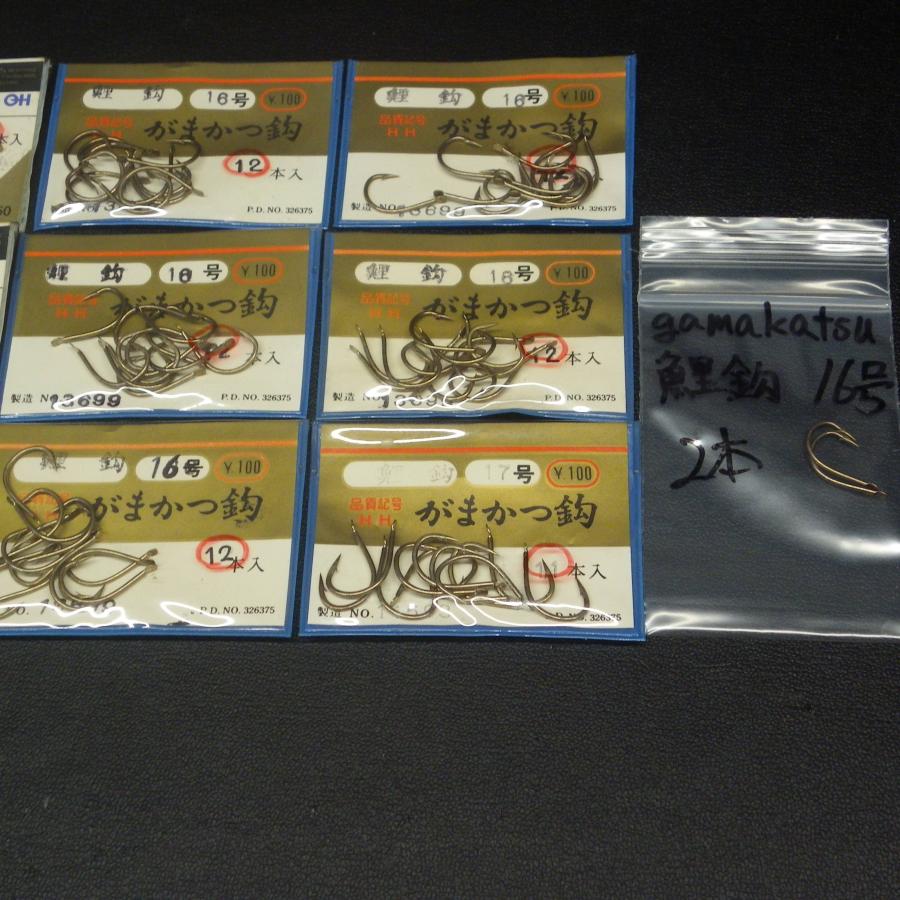 Owner 鯉鈎 巨鯉 15/16/17/18号 12枚(合計149本)セット ※数減有/在庫品