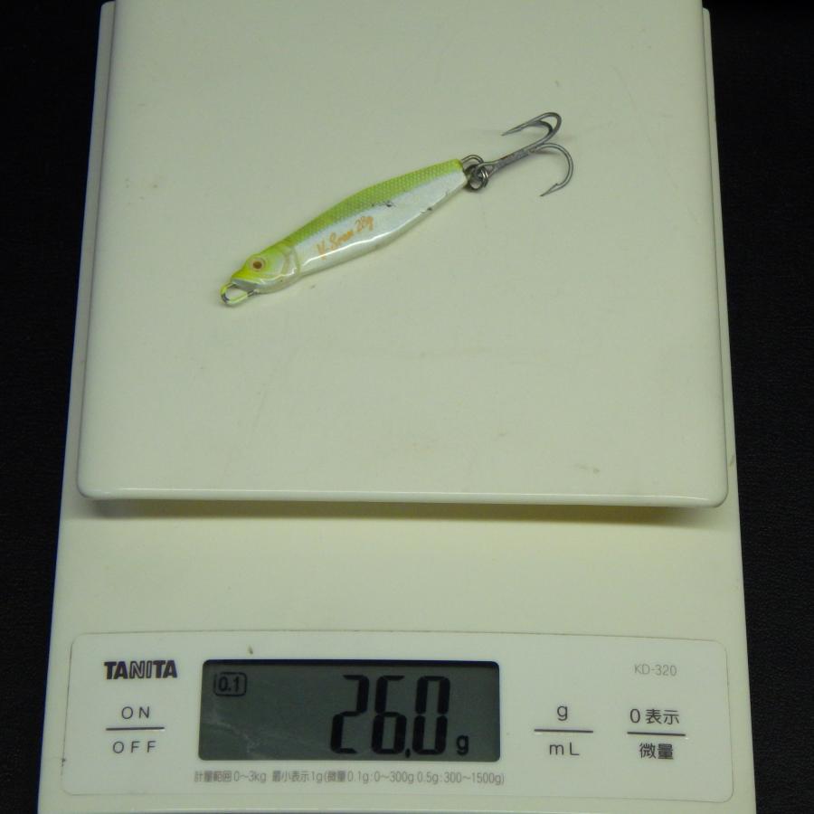 詳細不明 メタルジグ 約23g~28g 5個セット ルアー 釣り ※中古在庫品