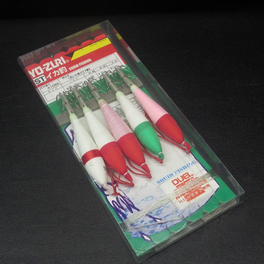 YO-ZURI Yo-zuri STイカ釣 ブランコ仕掛 US-5本付NN 4号スッテ ハリス6