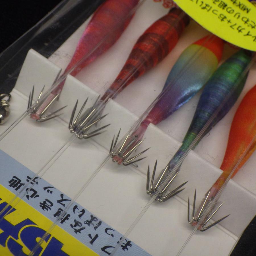 YAMASHITA（ヤマシタ） イカ釣セット 5本ブランコ仕掛おっぱいスッテ3