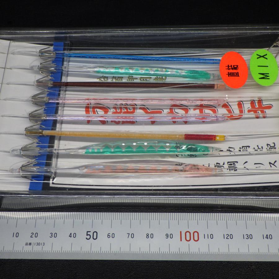 ミサキ 万能イカサビキ イカ角11cm 1段 幹糸5/6/7/8号 ※在庫品(41u0705