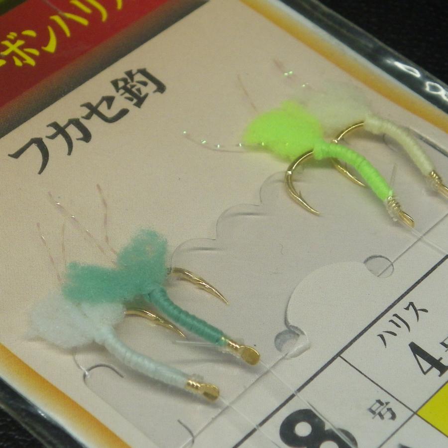 YAMASHITA（ヤマシタ） フカセ針仕掛 グレ針8号 ハリス4号 全長2.5m 2
