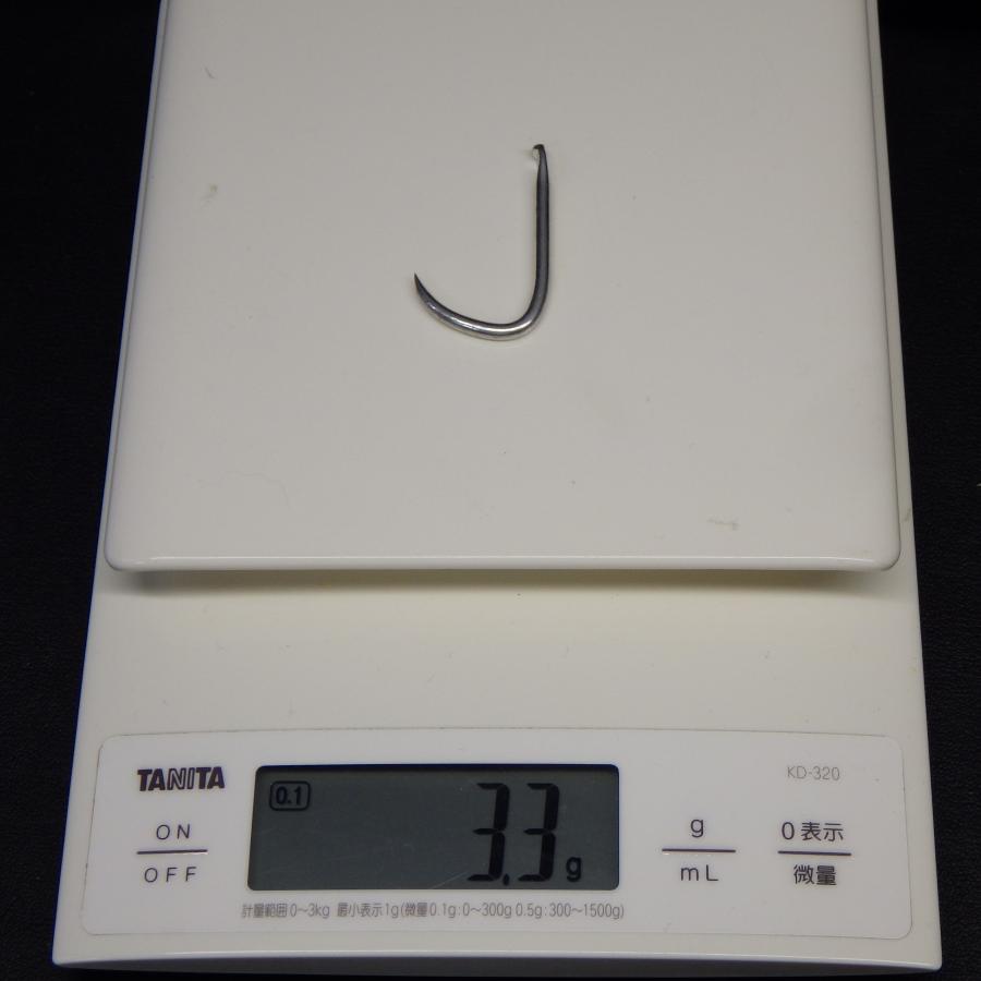 カツヲ一本釣針 カツオ針 太さ3.0mm 3.3g 4.2cm×2.5cm ピン付20