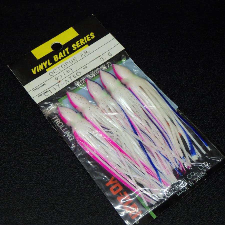 YO-ZURI ヨーヅリ タコ(キ)AR 3.0号 C117-A76O 5匹入 日本製 ※汚れ有