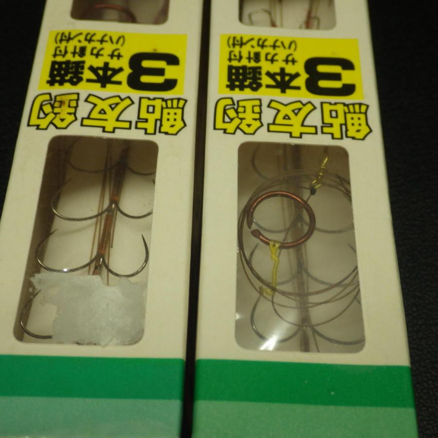 鮎 毛鉤 19セット  1セット 針3本 バラ売り受け付けます 鮎 毛鉤 19セット 1セット 針3本 バラ売り受け付けます