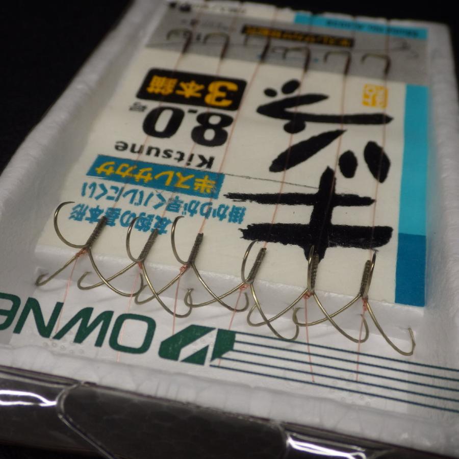 OWNER Owner 改良トンボ/キツネ 8.0号 3本錨 半スレサカサ