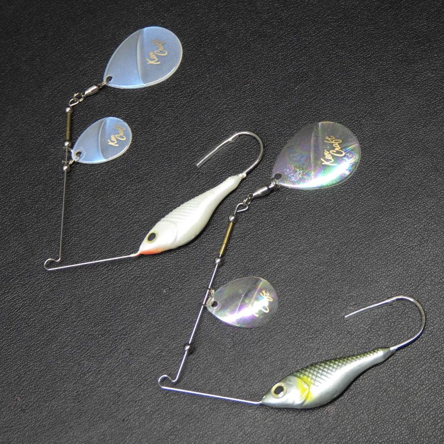 値下げ　スピナーベイト新品未使用いろいろ15個セット③ ケンクラフト アパッチブレード スピナーベイト 17g 2個セット