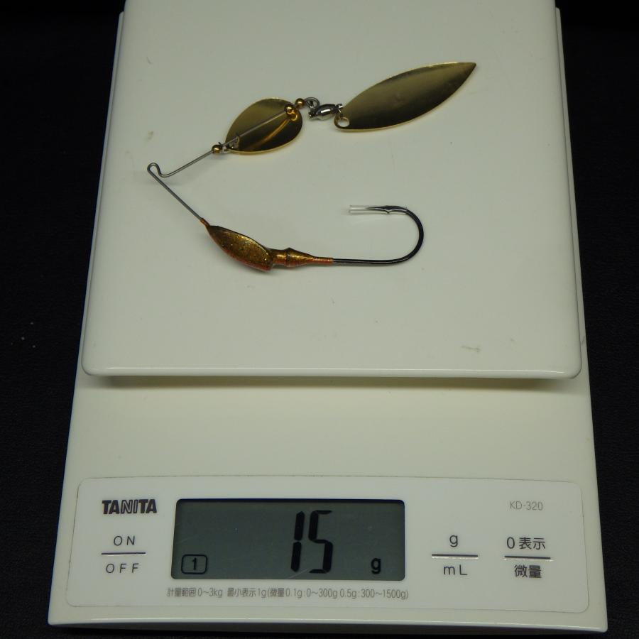 新品　メガバス　スピナーベイト　セット Megabass メガバス スピナーベイト 15g/18g 2個セット ※ラバー