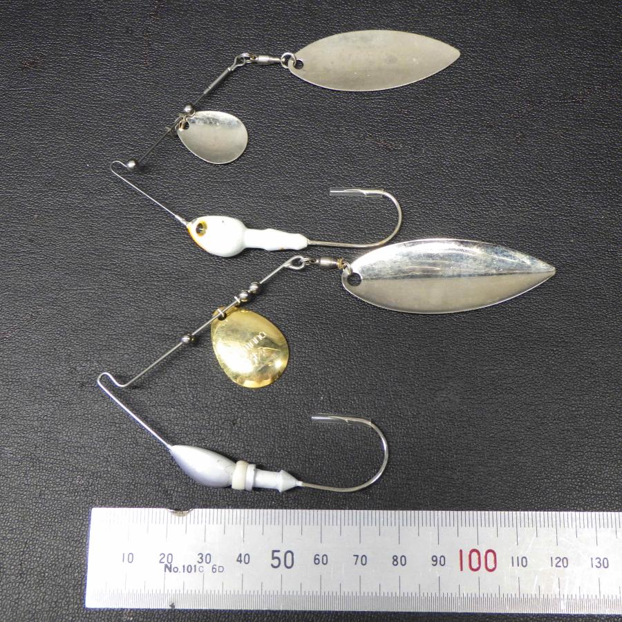 シマノ（SHIMANO） スピナーベイト 16g/19g 2個セット ※ラバースカート