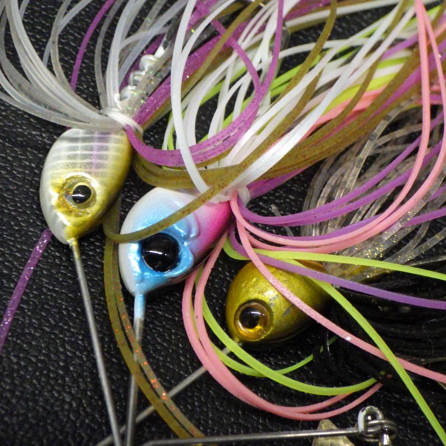 詳細不明 スピナーベイト 8g/10g/12g 3個セット ※中古在庫品