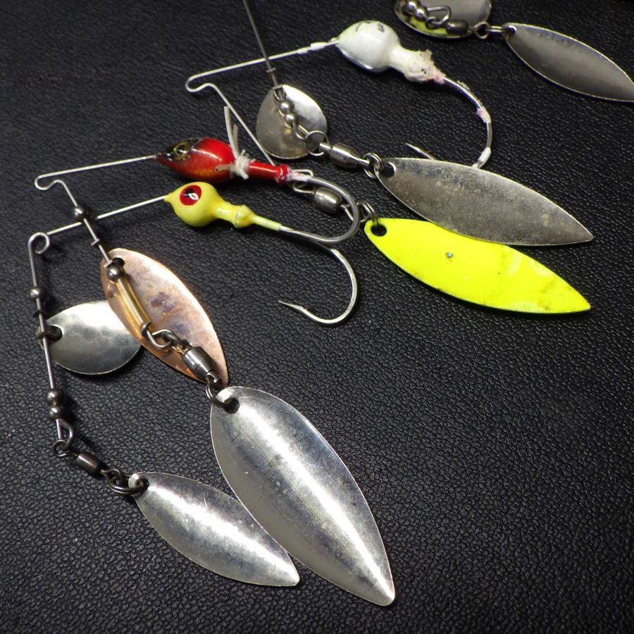 詳細不明 スピナーベイト 5~10g 7個セット ※ラバースカート無し※中古