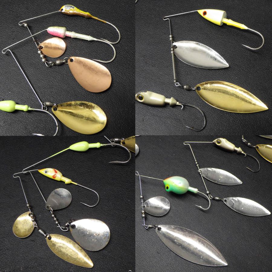 詳細不明 スピナーベイト 11g~34g 7個セット ※ラバースカート無し※中古