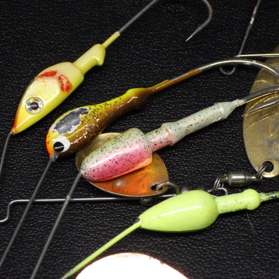 詳細不明 スピナーベイト 11g~34g 7個セット ※ラバースカート無し※中古