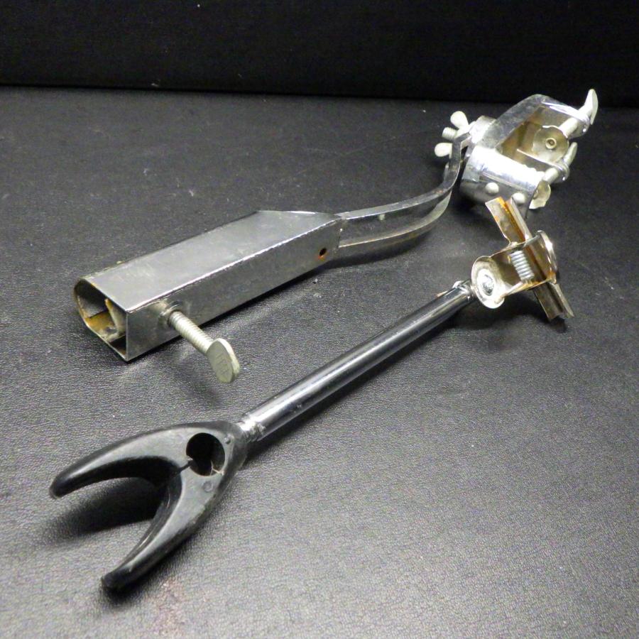 ヘラブナ用 竿掛け 竿受けセット ※サビ有※中古在庫品(xt0707)※宅急便80