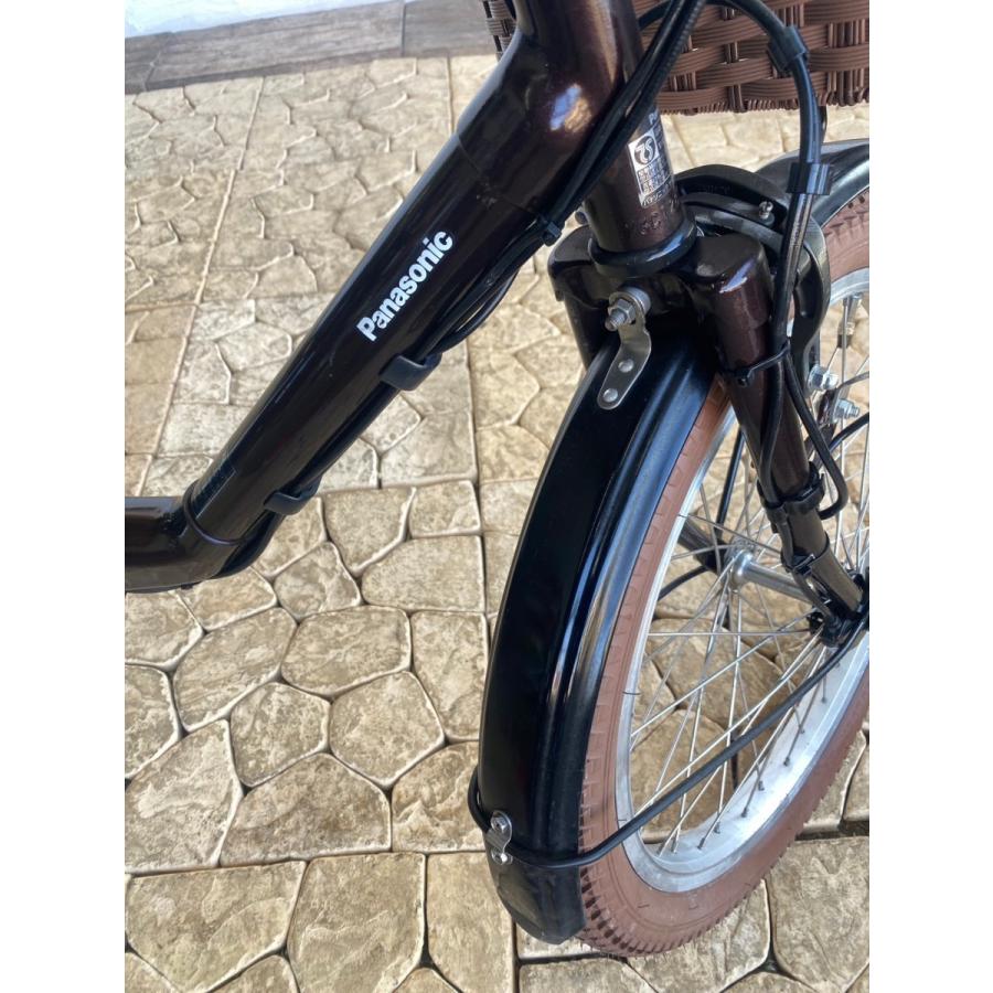 ブラウン 電動自転車 子供乗せ GO パナソニック ギュット Gyutto ２０インチ 3人乗り | Panasonic | 15