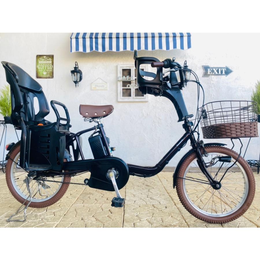 ブラウン 電動自転車 子供乗せ GO パナソニック ギュット Gyutto ２０インチ 3人乗り | Panasonic | 01