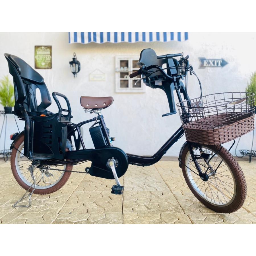 ブラウン 電動自転車 子供乗せ GO パナソニック ギュット Gyutto ２０インチ 3人乗り | Panasonic | 02