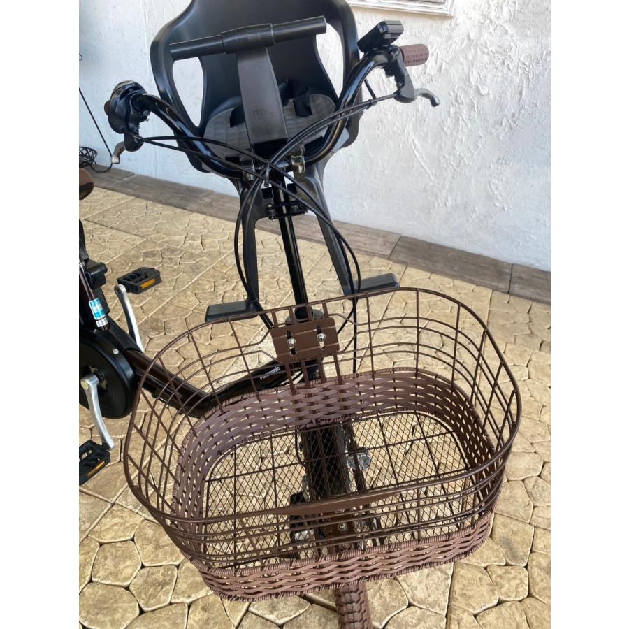 ブラウン 電動自転車 子供乗せ GO パナソニック ギュット Gyutto ２０インチ 3人乗り | Panasonic | 07