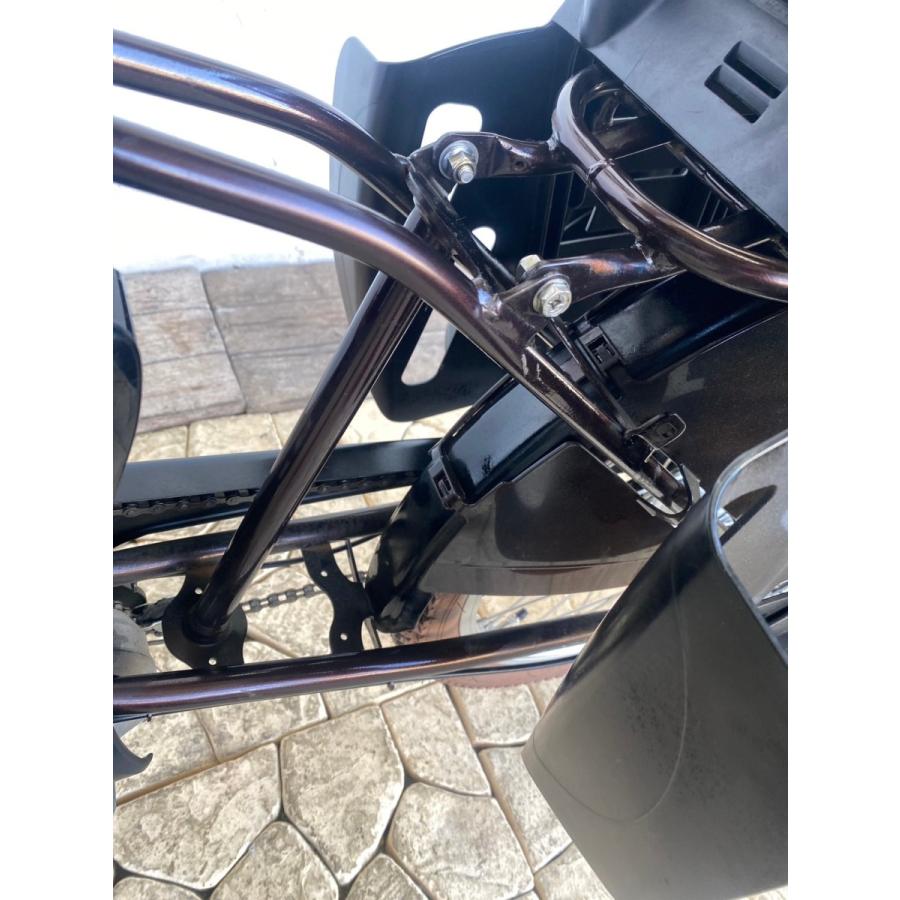 ブラウン 電動自転車 子供乗せ GO パナソニック ギュット Gyutto ２０インチ 3人乗り | Panasonic | 08