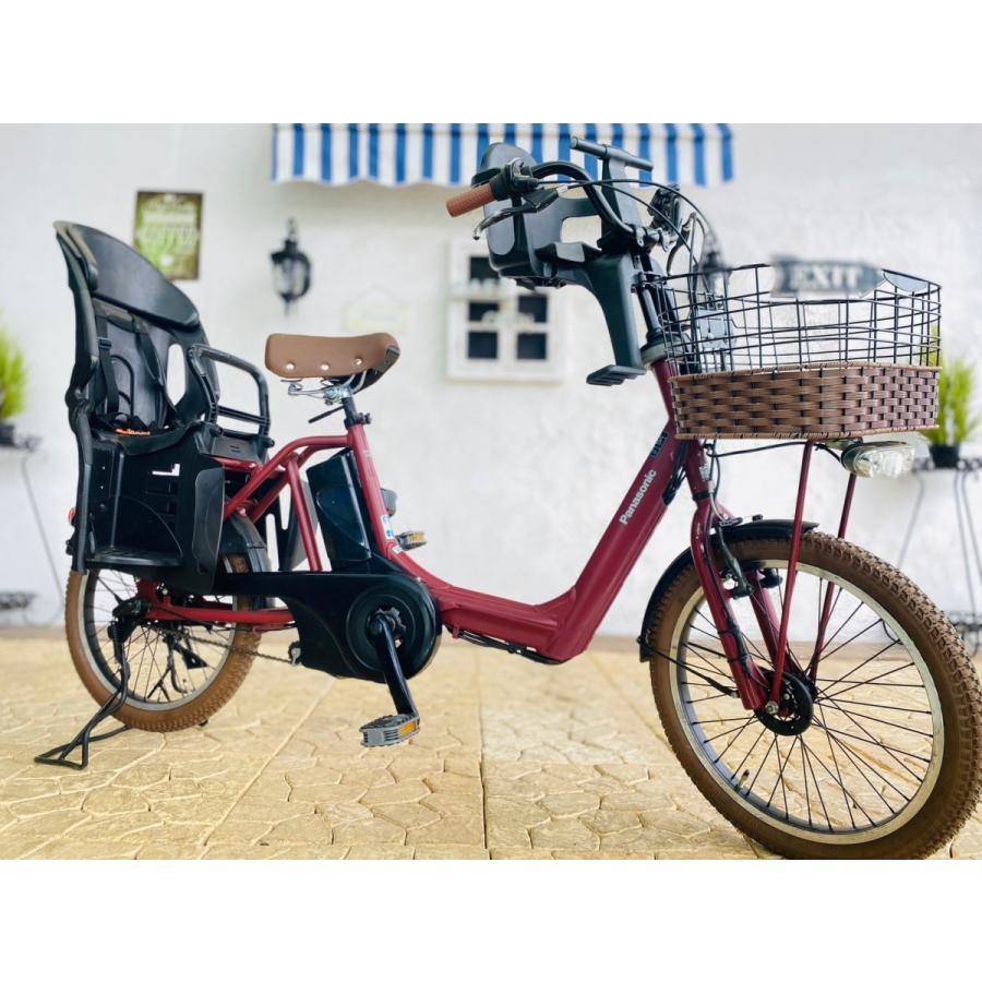 電動自転車 子供乗せ JI パナソニック ギュット Gyutto ２０インチ 3人乗り | Panasonic | 16