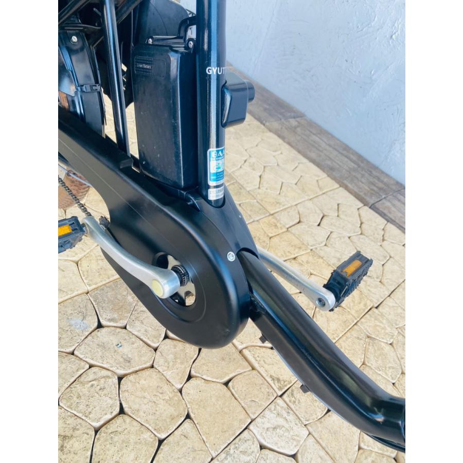 ブラック 電動自転車 子供乗せ PB パナソニック ギュット Gyutto ２０インチ 3人乗り | Panasonic | 07