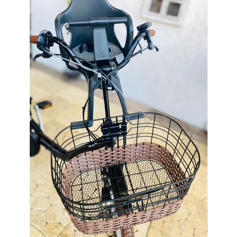 ブラウン 電動自転車 子供乗せ PD パナソニック ギュット Gyutto ２０インチ 3人乗り | Panasonic | 10