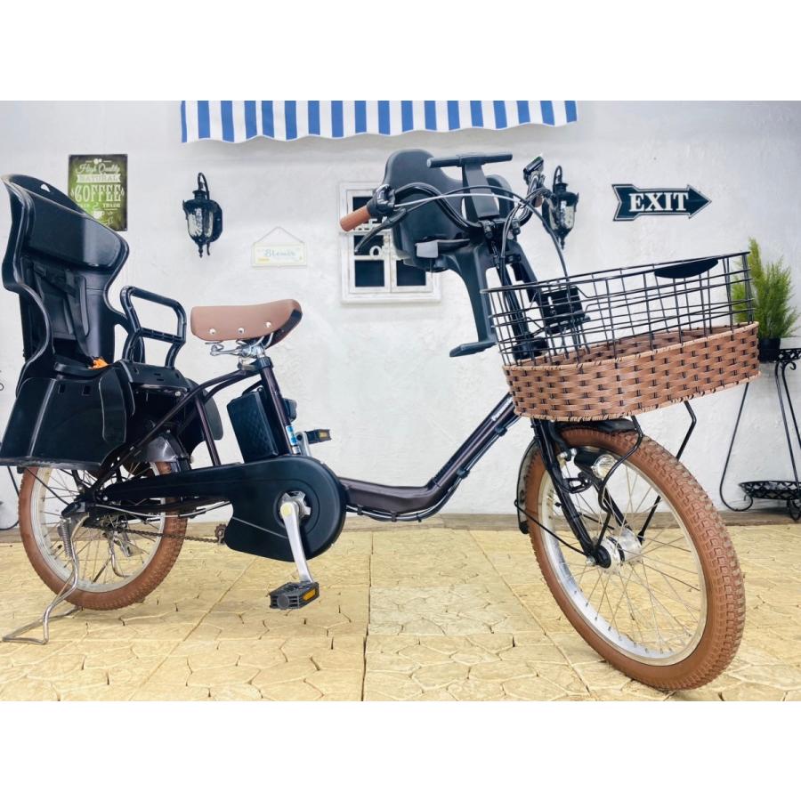 ブラウン 電動自転車 子供乗せ PD パナソニック ギュット Gyutto ２０インチ 3人乗り | Panasonic | 13