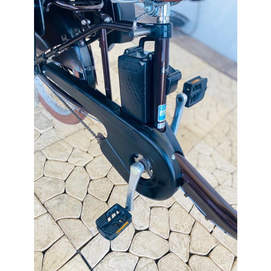 ブラウン 電動自転車 子供乗せ PD パナソニック ギュット Gyutto ２０インチ 3人乗り | Panasonic | 06